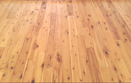 Picture - Engineered Australian Cypress floor. © 2017.