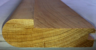 Photo - Australian cypress molding: stair nose. ©